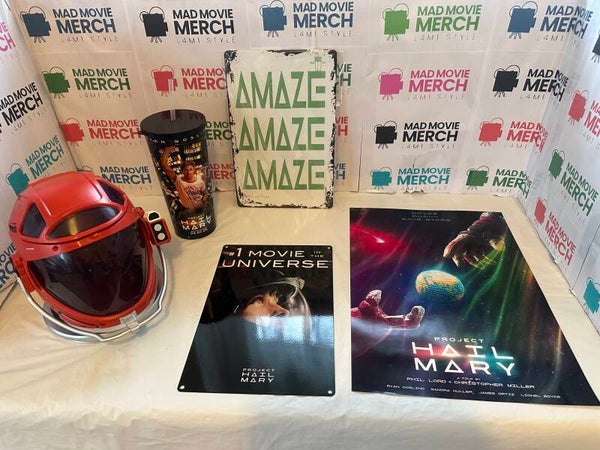 Project Hail Mary Popcorn Bucket and Drinks Cup bundle