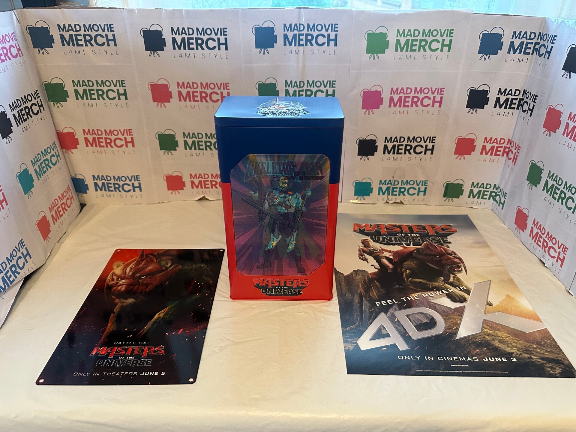 Masters of the universe movie 2026 popcorn bucket and poster bundle