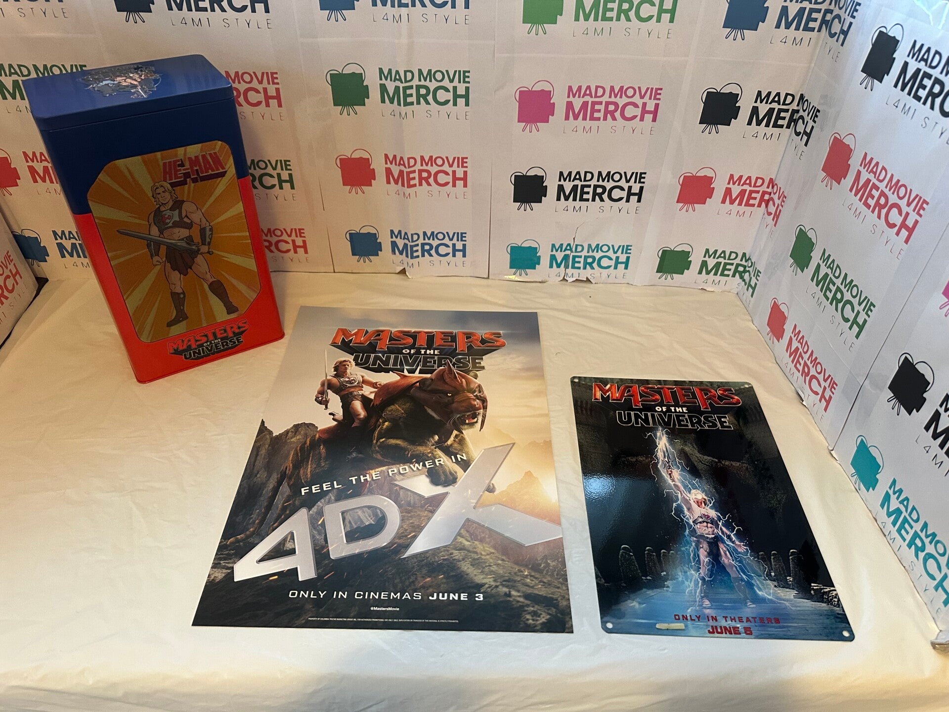 Masters of the universe movie 2026 popcorn bucket and poster bundle