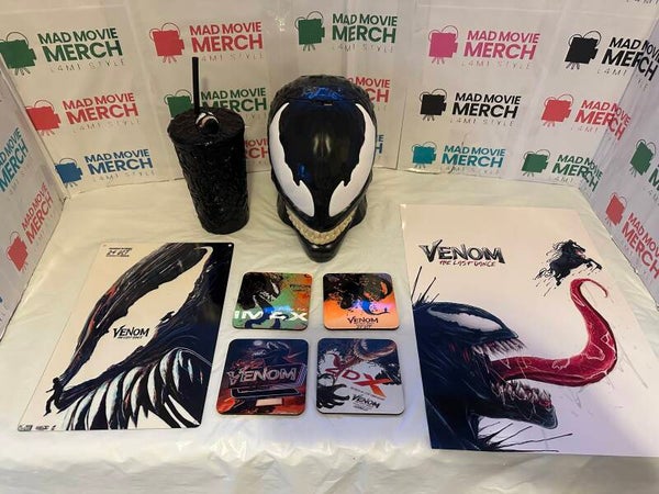 VenomLast Dance Popcorn Bucket Drinks Cup and Poster Bundle