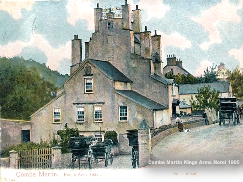 Buzzacott Manor Combe Martin / Combe Martin Landmarks Combe Martin
