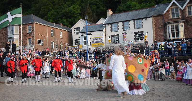 Combe Martin Earl of Rone Festival held every spring bank holiday