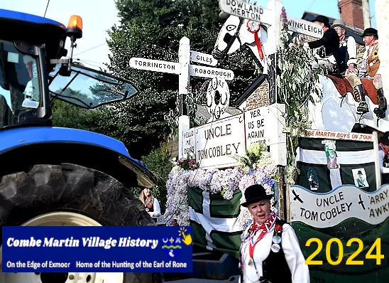 Combe Martin Carnival Uncle Tom Cobley Float | Combe Martin History | Combemartinvillage.co.uk