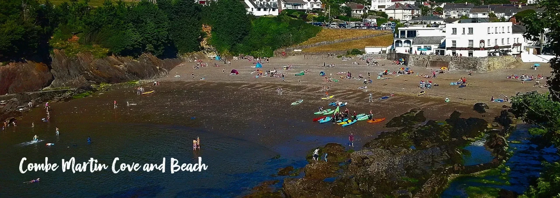 webp. Combe Martin Beach, North Devon