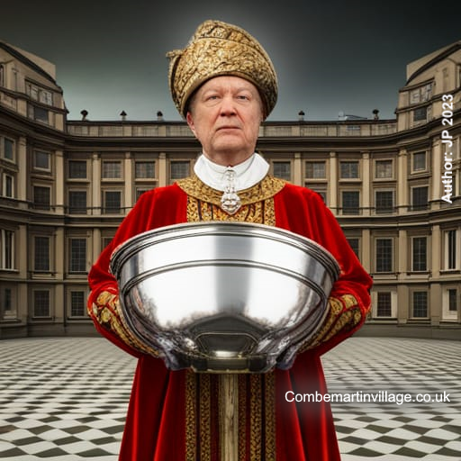 Combe Martin Silver - Lord Mayor of London 1593 with silver bowl