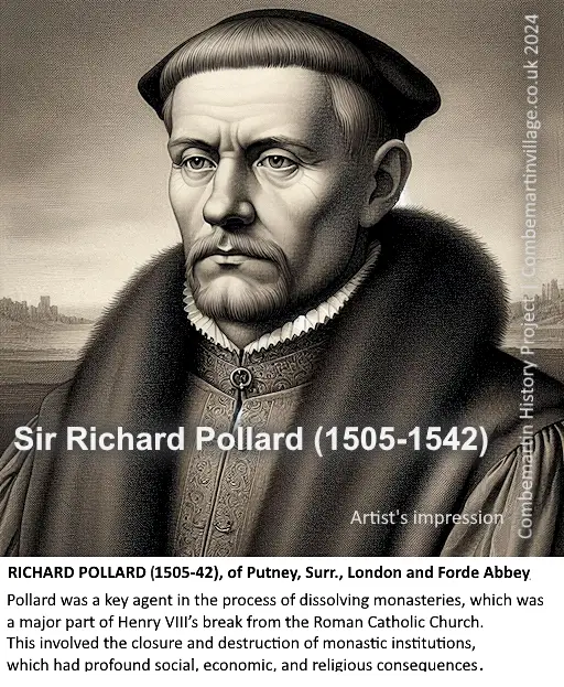 Richard Pollard (1505-1542) Artist impression | Combemartinvillage.co.uk