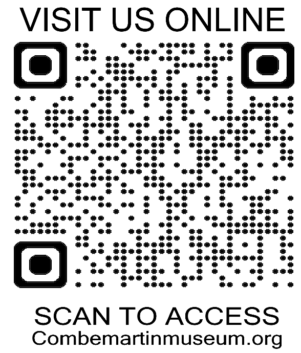 QR Code for Combemartibnmuseum.org | Scan to connect.