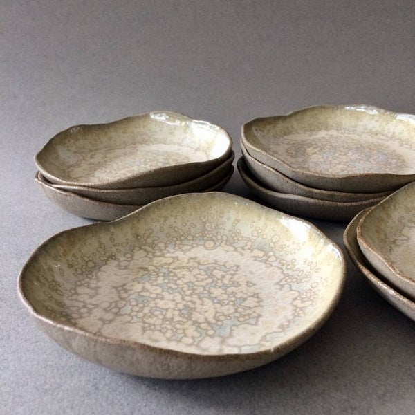 Organic shape small plates