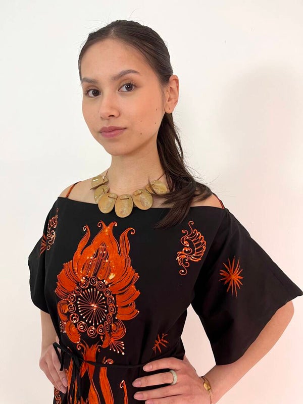 Unique Ceramic Necklace