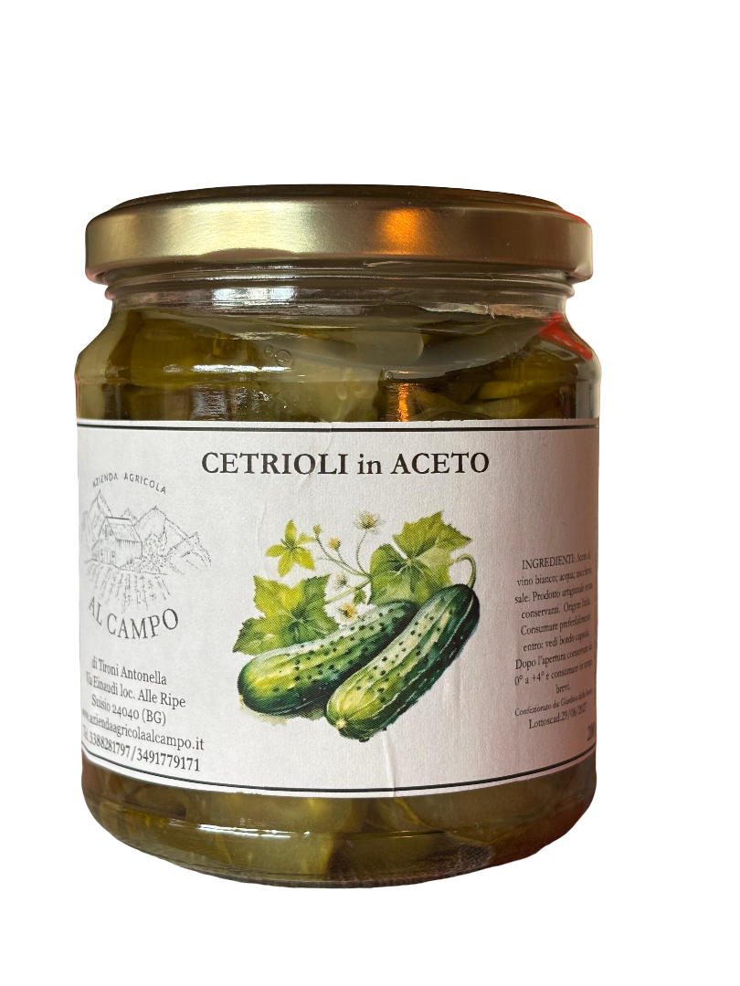Cetrioli in aceto
