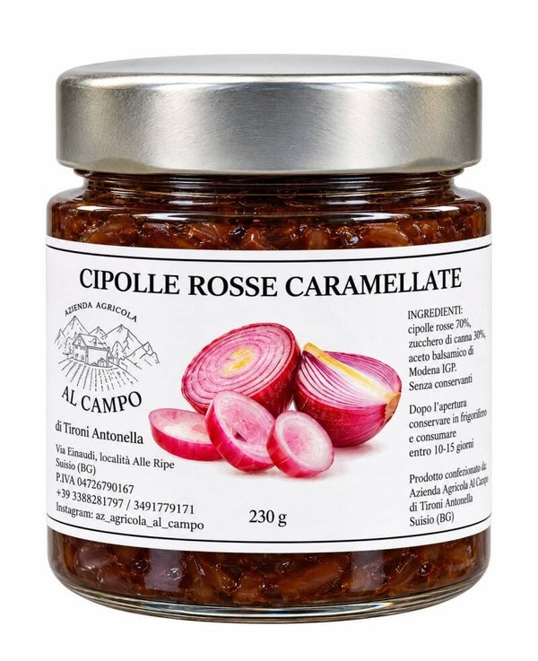 Cipolle rosse caramellate