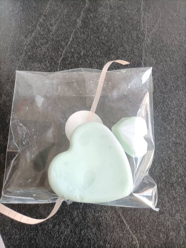 Zeepjes mix Hartje groot 1x Hartjes klein 2x
