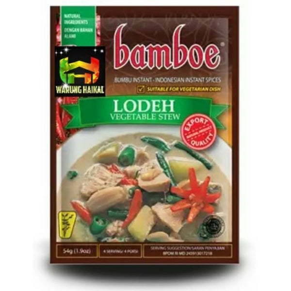 E148 :  Bamboe  Bumbu  Lodeh  54g x 3 pcs