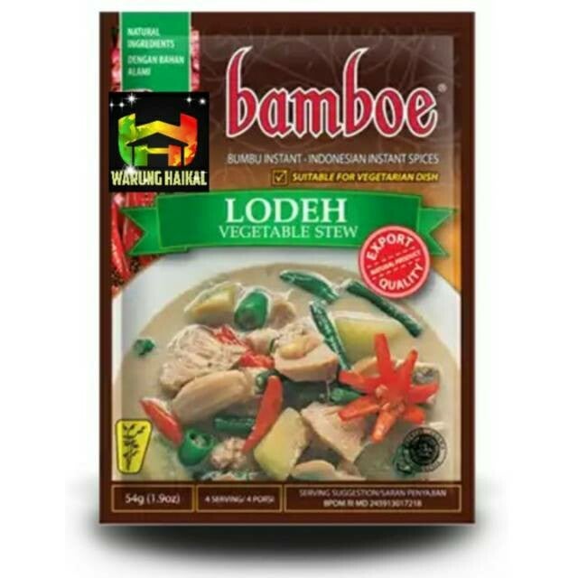 E148 :  Bamboe  Bumbu  Lodeh  54g x 3 pcs