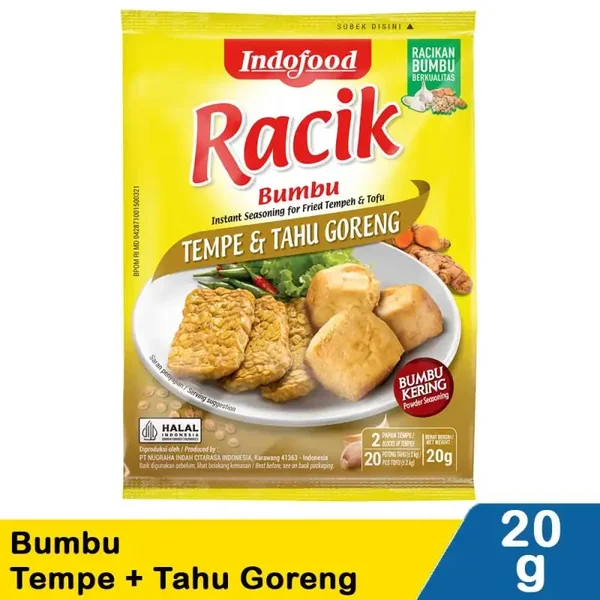 E014 : Bumbu Racik Indofood Tempe & Tahu Goreng 20g