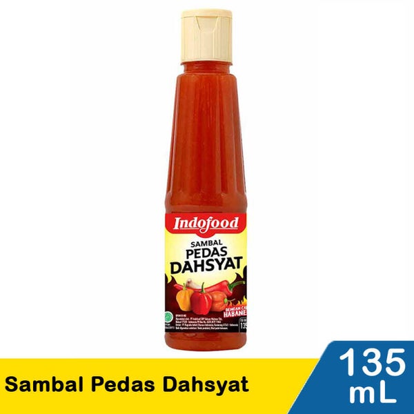 A161 :  Indofood Sambal Pedas Dahsyat 135ml