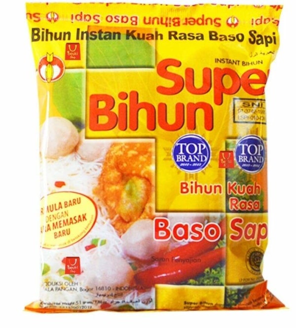 C072 :  Super Bihun  Baso Sapi   51g