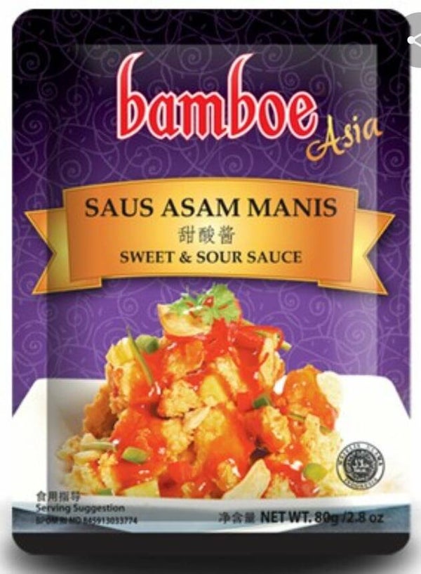 E172 :  Bamboe Bumbu Asia  Saus  Asam Manis   80g