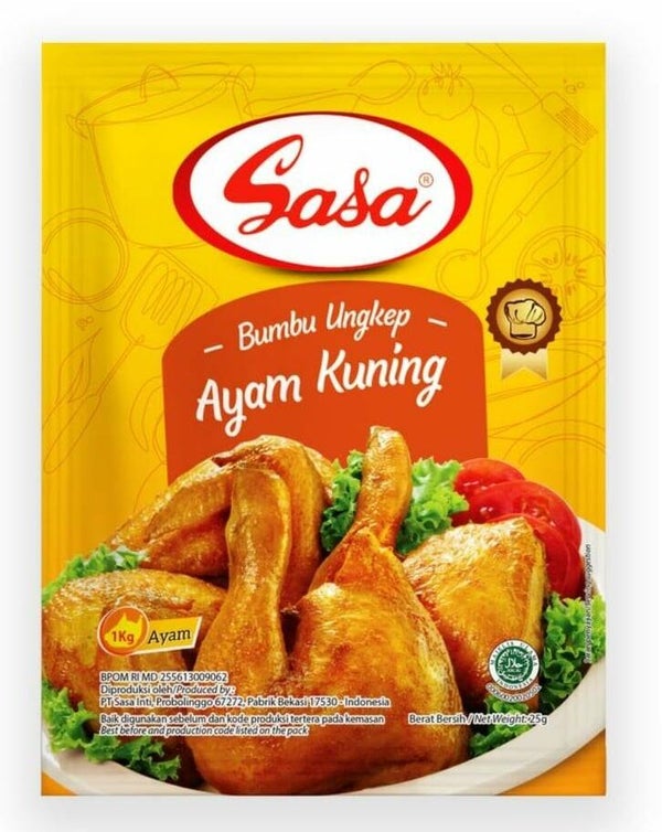 E042 :  Sasa  Bumbu Instant Ayam Kuning    26g x 10 sachet
