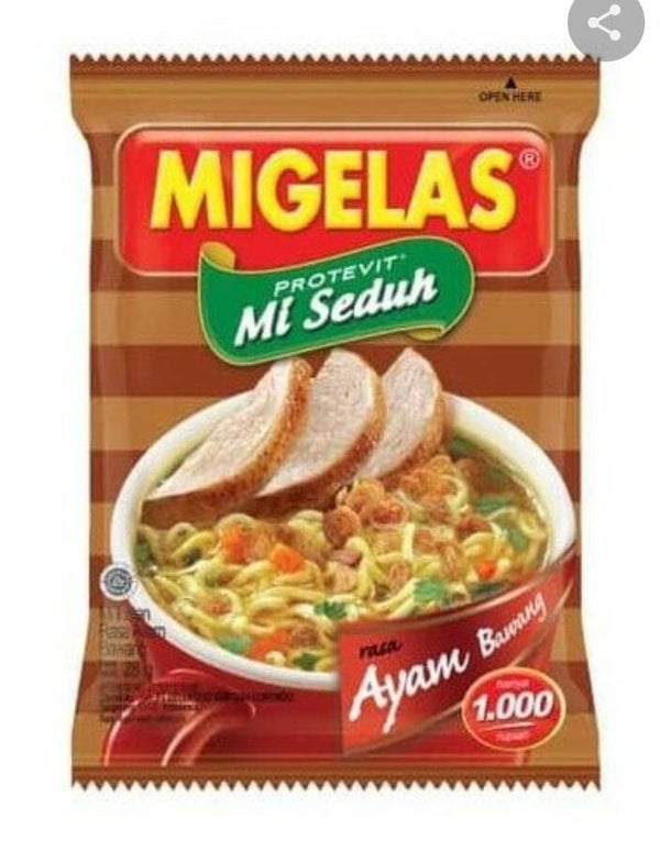 C042 :  Mie Gelas Ayam Bawang 28g x 10sachet