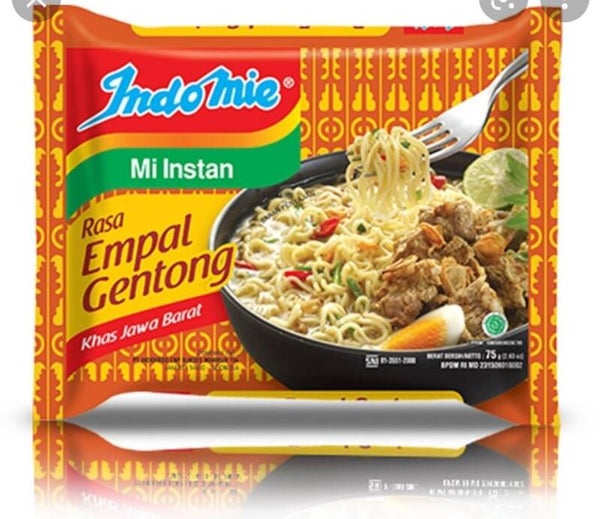 C085 :  Indomie Rasa Empal Gentong 75g x 5 pcs