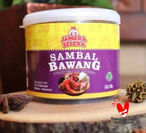 A052 :  Jawara Selera Sambal Bawang 135g