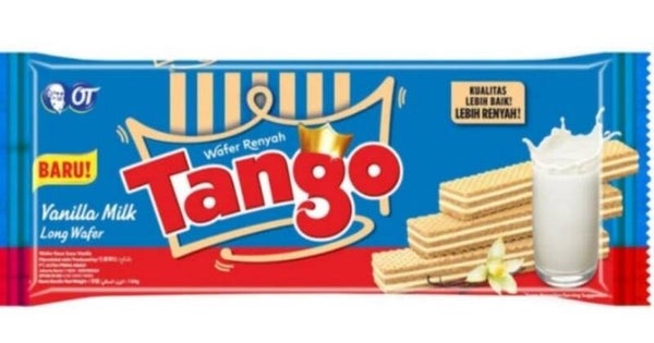 F153 :  Tango Wafer Vanilla 110g