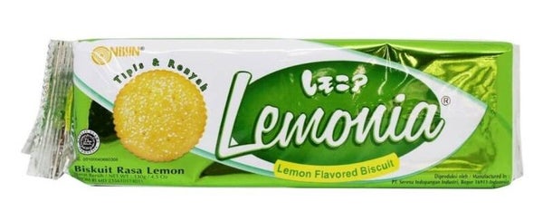 F177 :  Nissin Lemonia Cookies 130g