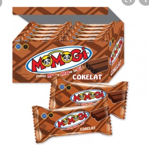 F156 :  Momogi Cokelat 12g x 10 pcs
