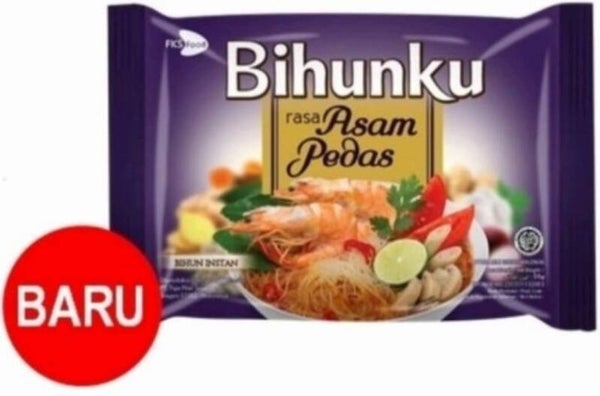 C099 :  Bihunku Instant Rasa  Asam Pedas 55g