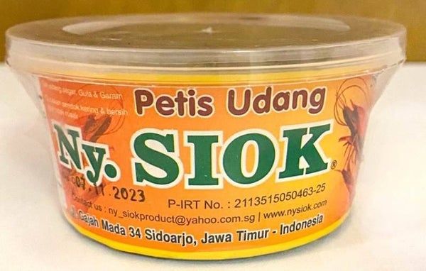 E257 :  Ny. Siok Petis Udang 250g