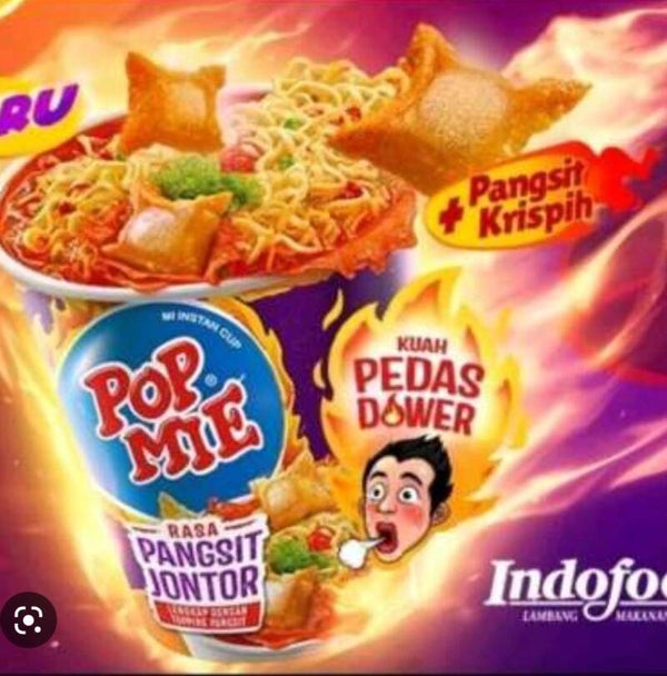 C191 :  Pop Mie Pedas Dower Pangsit Jontor