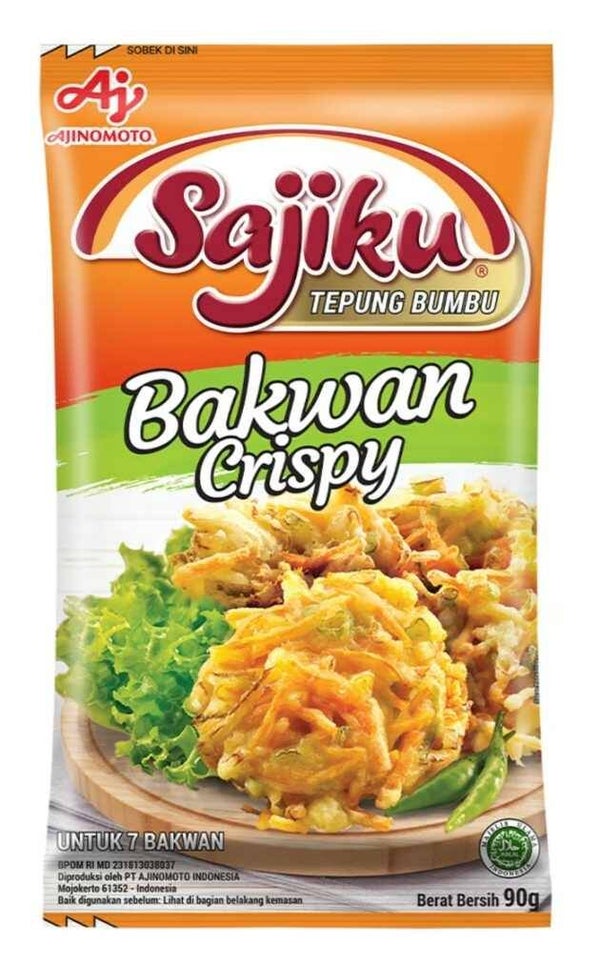 E280 :  Sajiku Tepung Bumbu Bakwan Crispy 90g