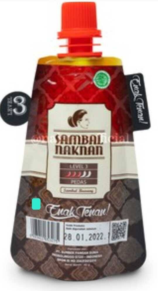 A120 :  Naknan Sambal Pouch Lev.3  x 3 pcs