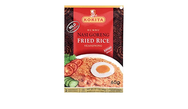 E340 :  Kokita Bumbu Nasi Goreng Tidak Pedas x 3 pcs