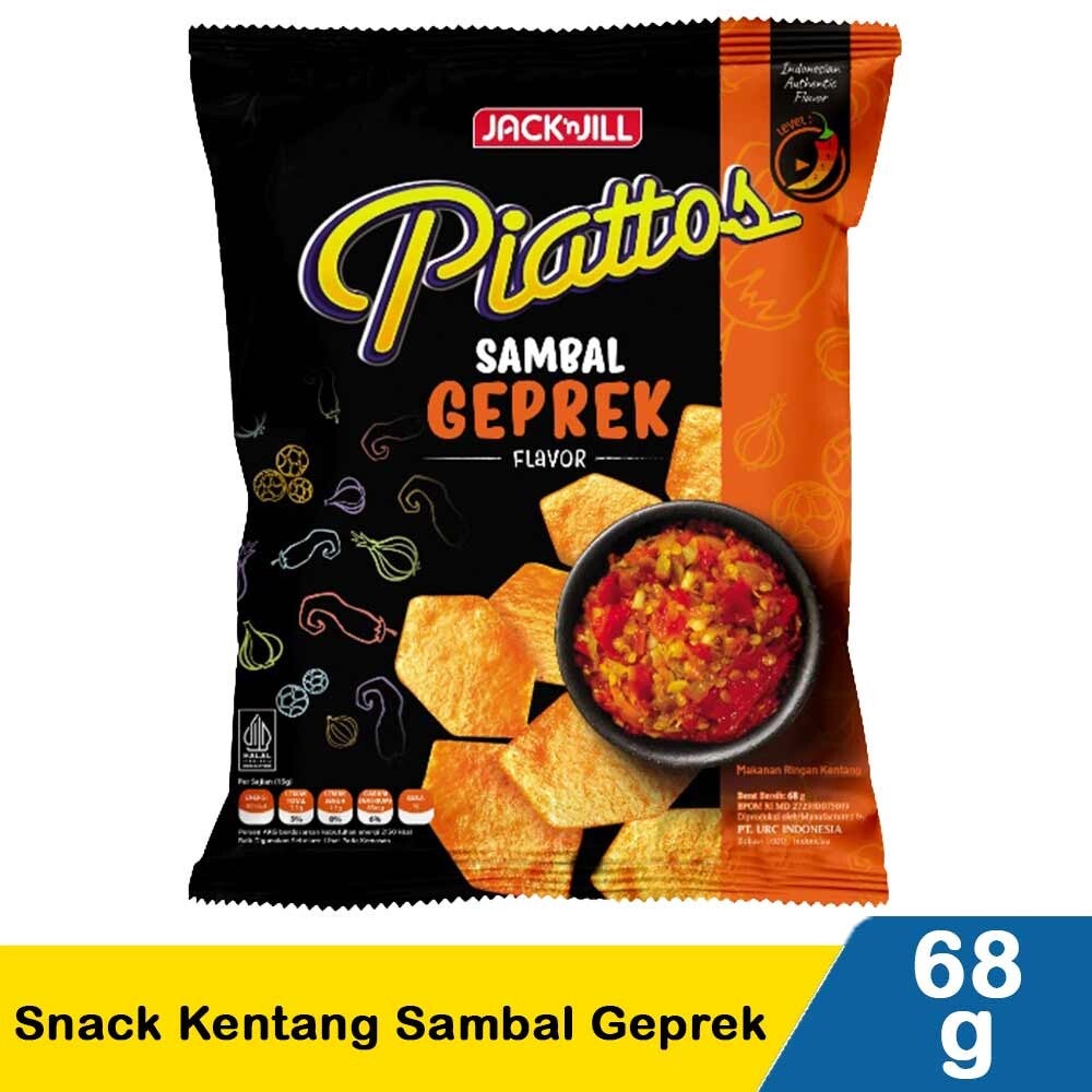 F439 :  Piattos Sambal Geprek