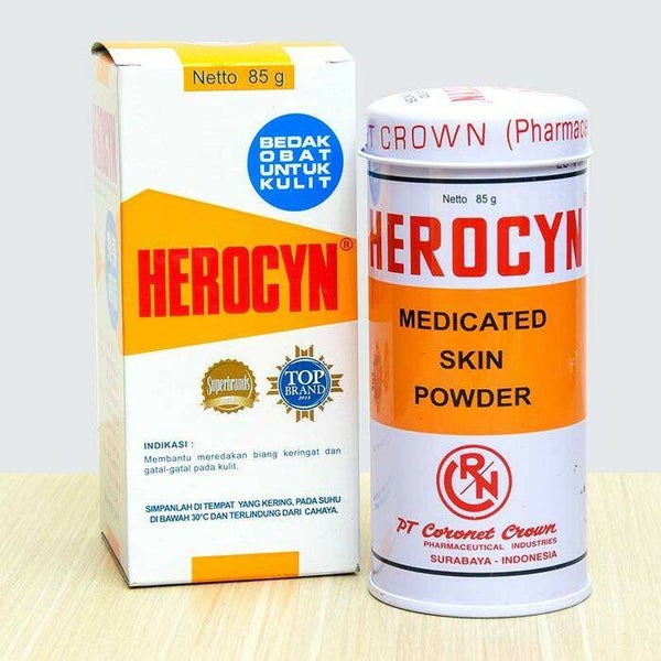 J005 :  Bedak  Herocyn    85gr