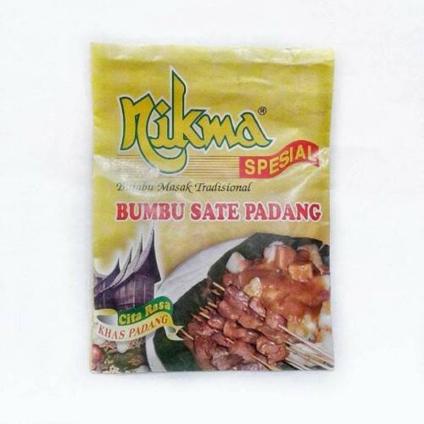 E009 :  Bumbu  Sate  Padang  Nikma Selamat   20g x 3pcs