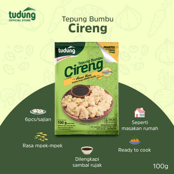 E442 :  Tudung Tepung Bumbu Cireng