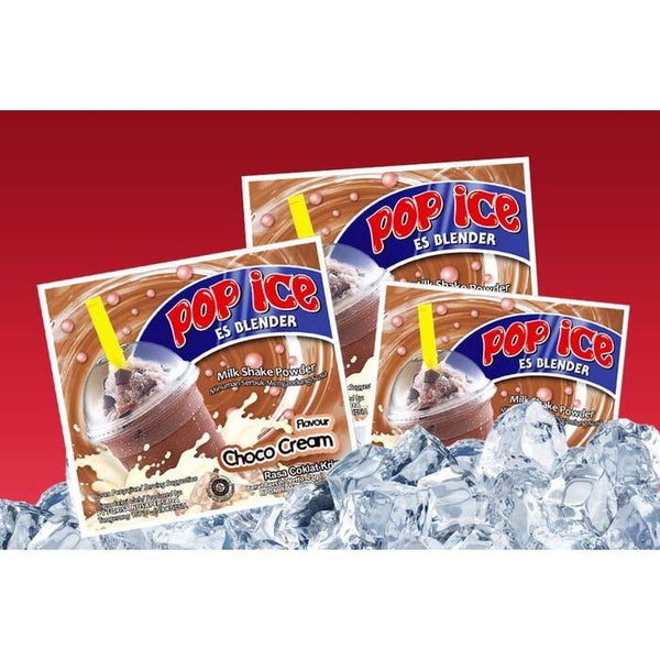 B349 : Pop Ice Choco Cream 25g x 10 sachet