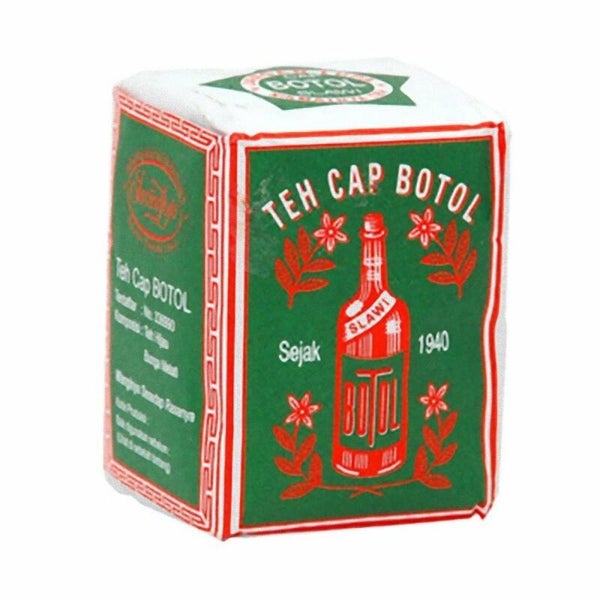 B010 :  Teh  Seduh Cap  Botol  (Hijau)