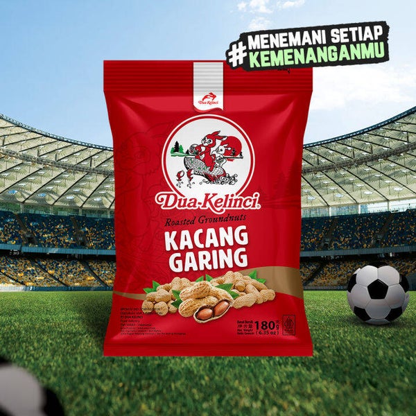 F279 :  Dua Kelinci Roasted Peanut 180g