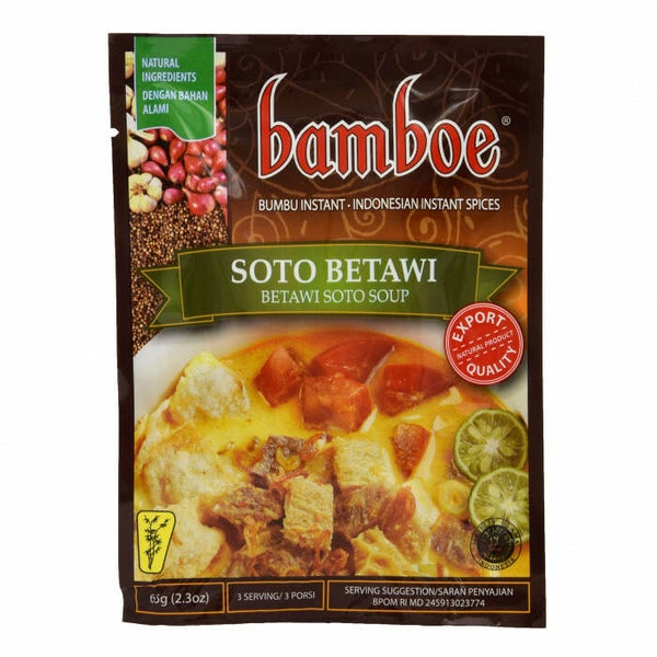 E141 :  Bamboe Bumbu  Soto  Betawi  65g x 3 pcs