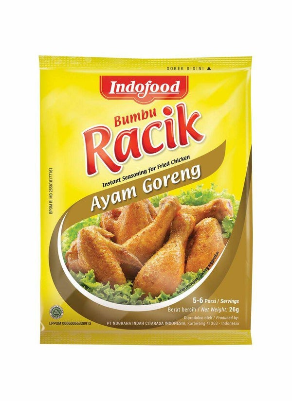 E013 :  Racik Bumbu  Indofood  Ayam  Goreng    26g x 10 sachet