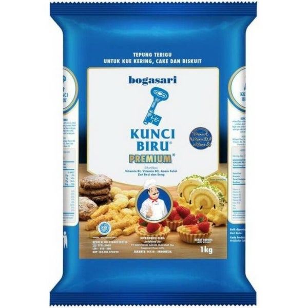 D014:  Bogasari   Kunci  Biru  meel     1 kg