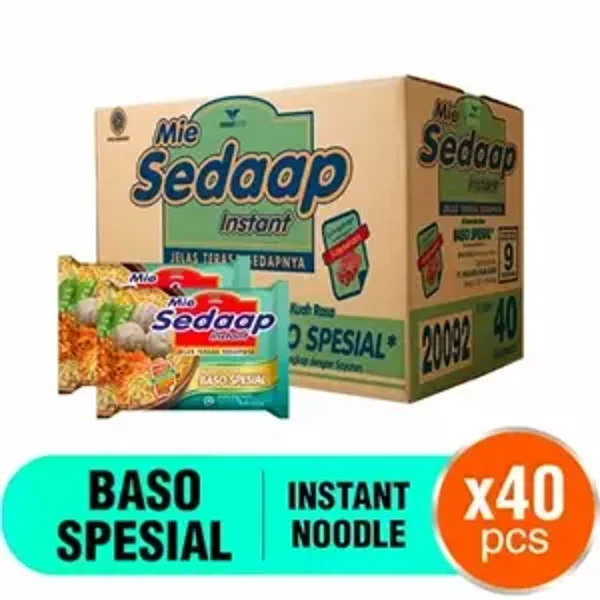 Sedaap Mie Baso Special per dus isi 40 pcs