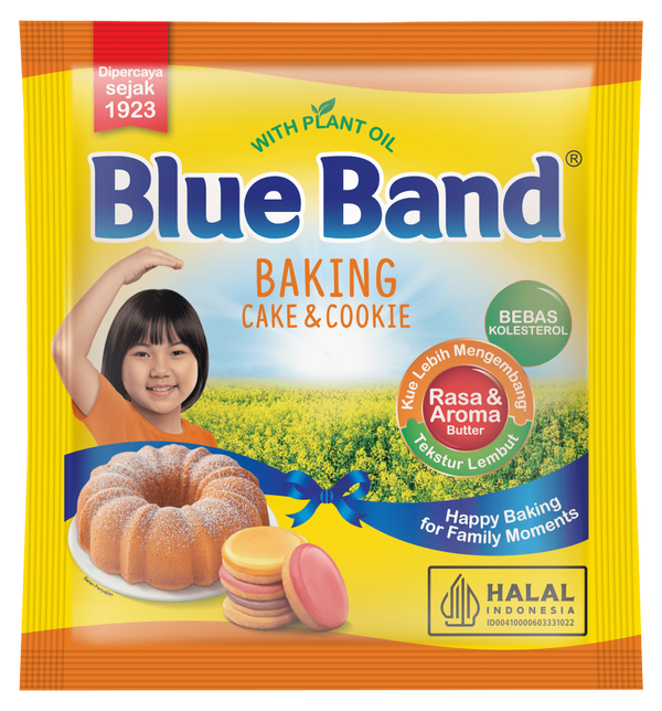 H125 :  Blue Band Margarine Baking Cake & Cookie 200g x 3 pcs