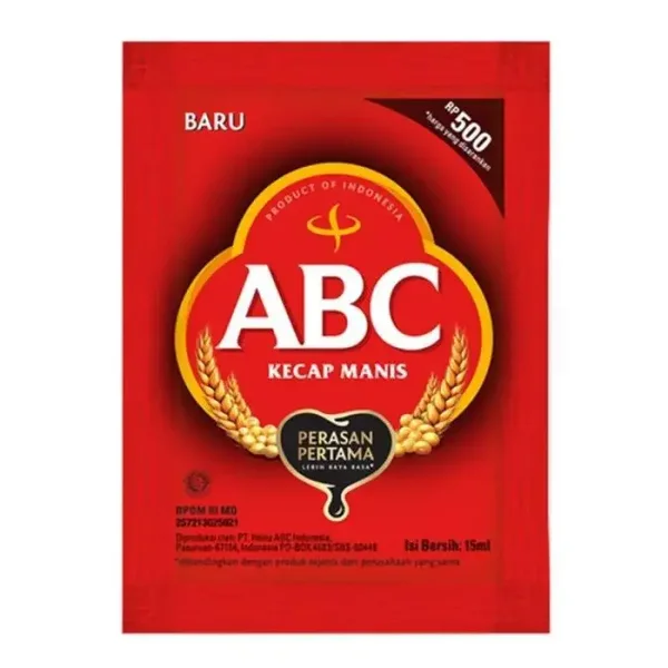 A165 :  ABC Kecap Manis Sachet 15ml x 3 sachet