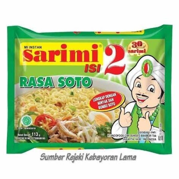 C283 :  Sarimi Mi Instant Soto Isi 2