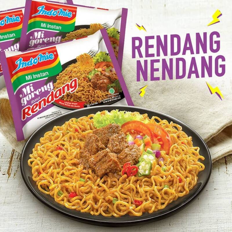 Indomie Goreng Rendang Versi Indonesia x 5 pcs